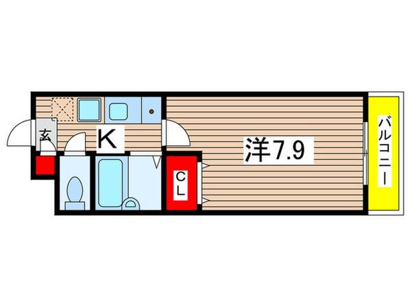 パックス荒畑の物件間取画像